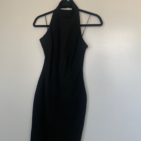 Elizabeth James black dress size 4 - Picture 3 of 8